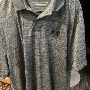 Under Armour Men's Charcoal Polo Shirt